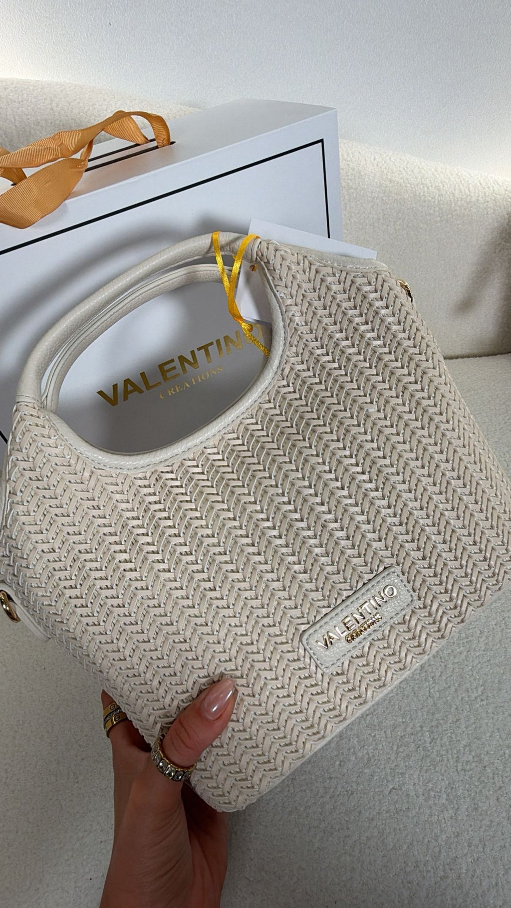 Mala Valentino Elegance Trançada