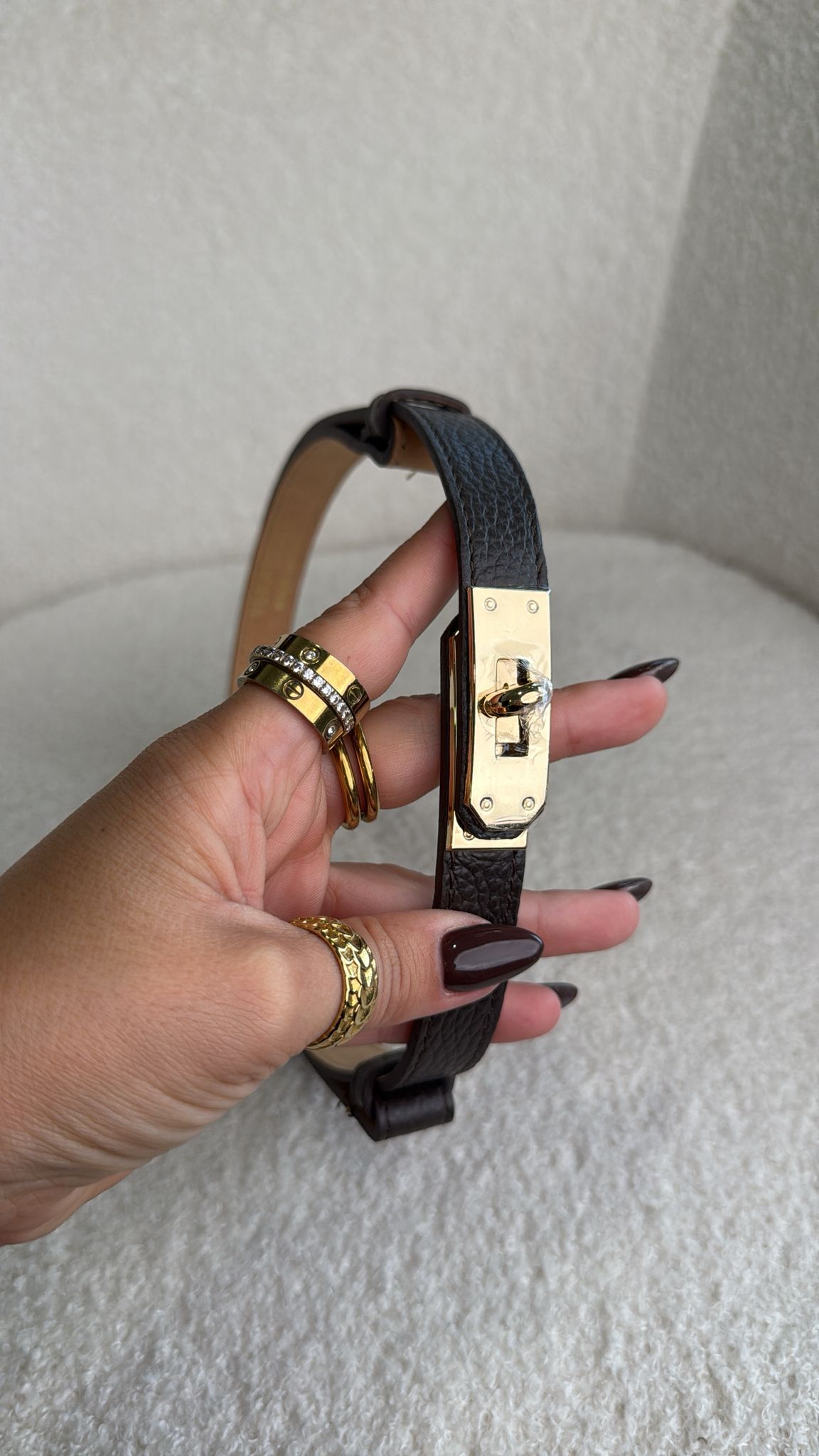 Cinto Premium em Pele