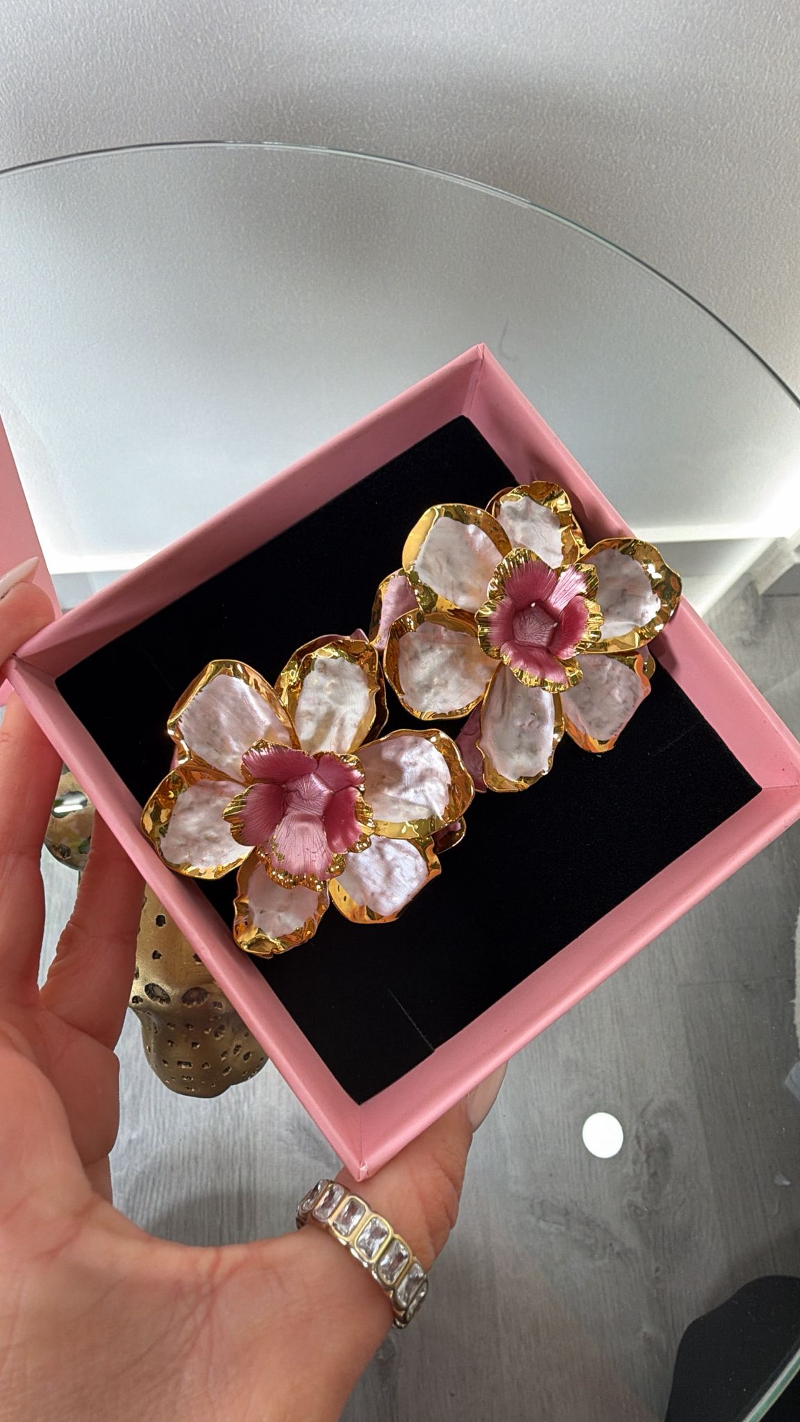 Brincos Floral Luxe