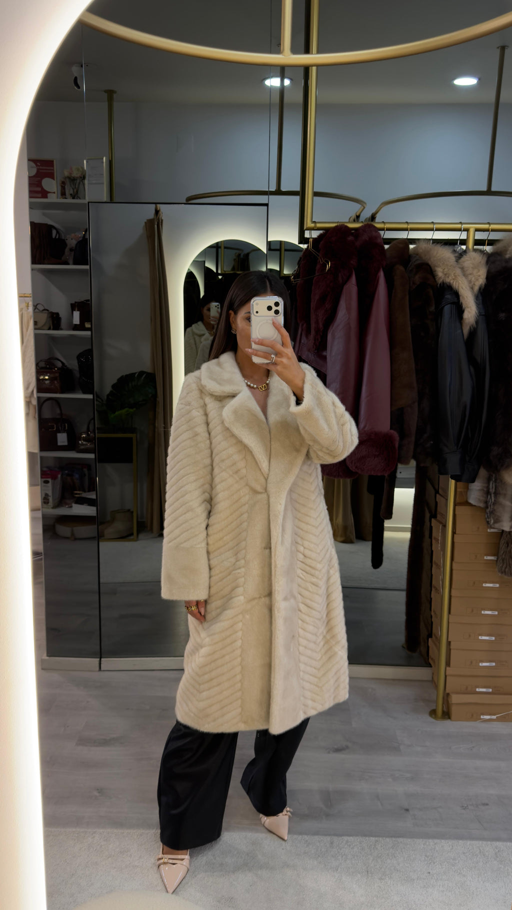 Casaco Attentif Paris Longo