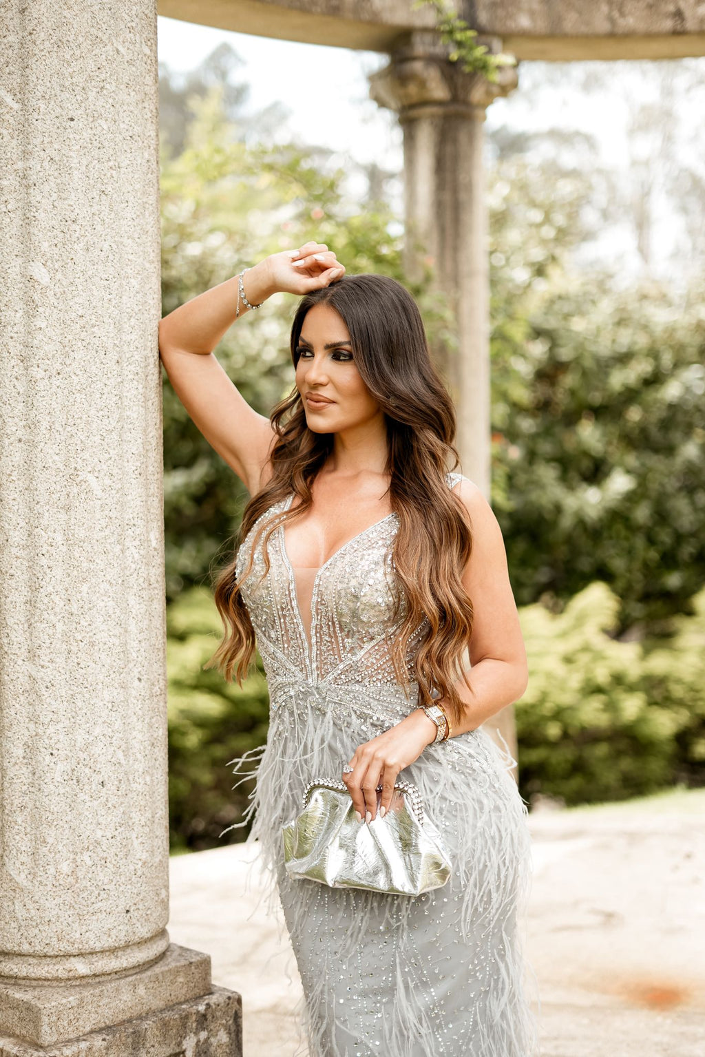 Vestido Silver Goddess - F&P Paris