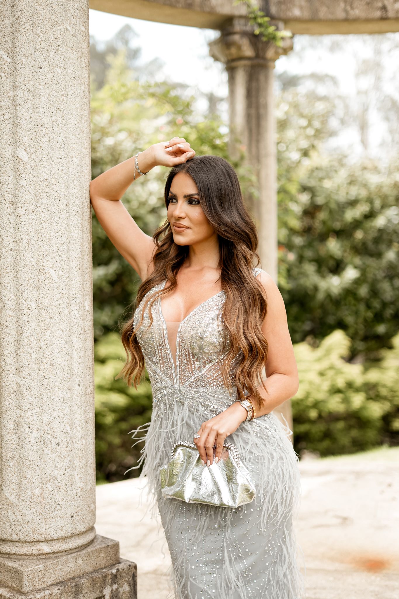 Vestido Silver Goddess - F&P Paris