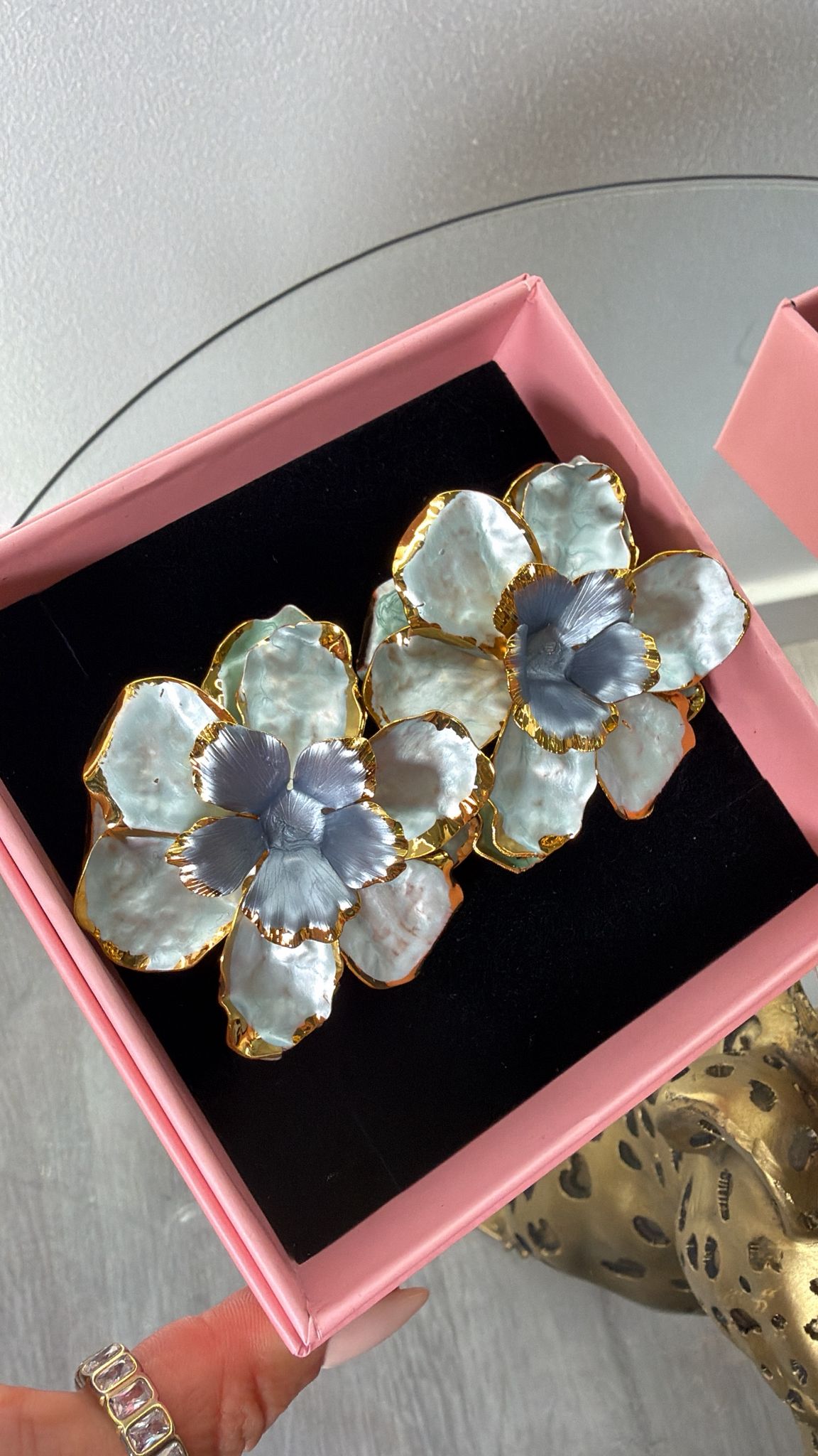 Brincos Floral Luxe
