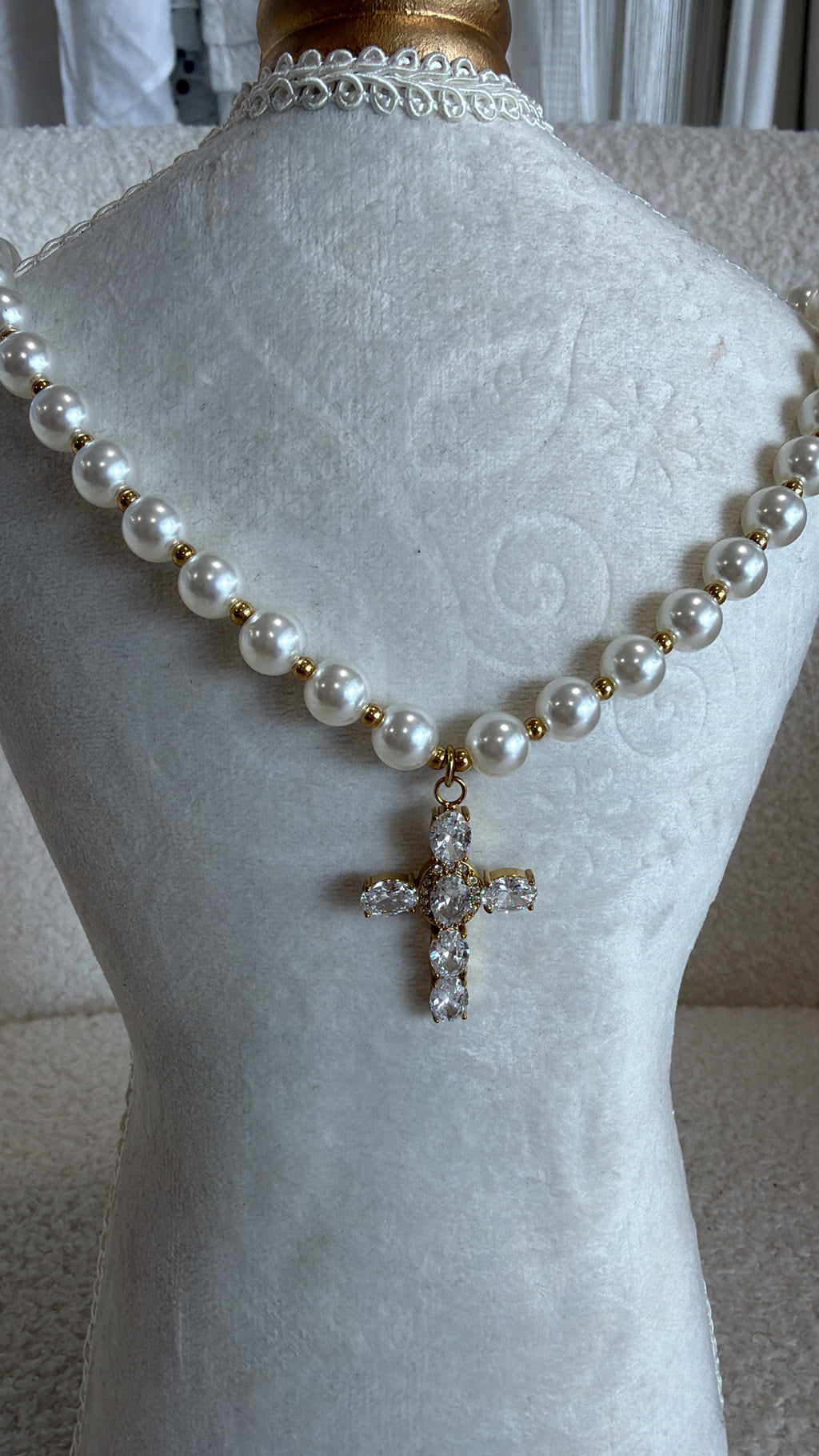 Colar Faith Pearl