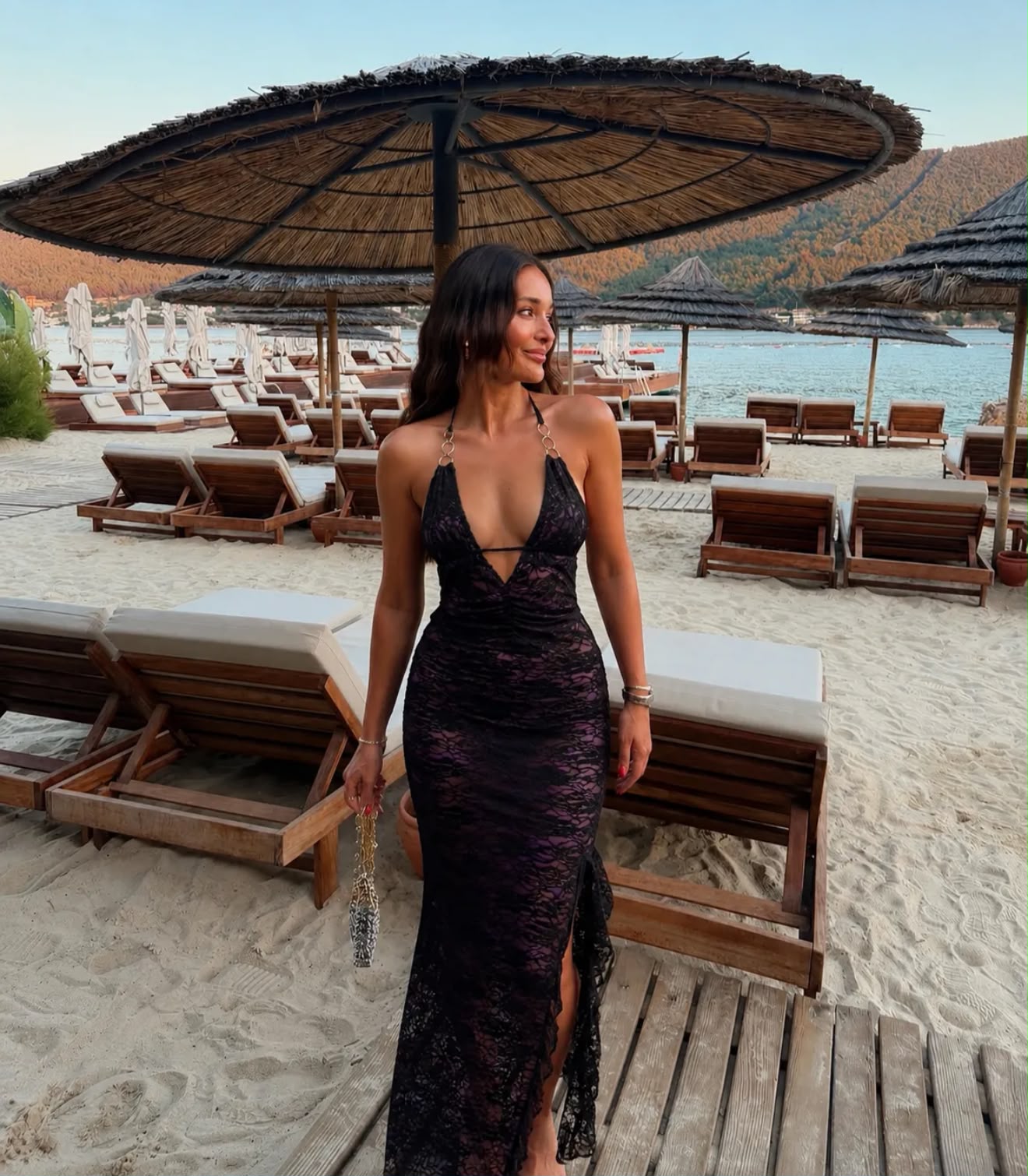 Vestido Midnight Lace – F&P Paris