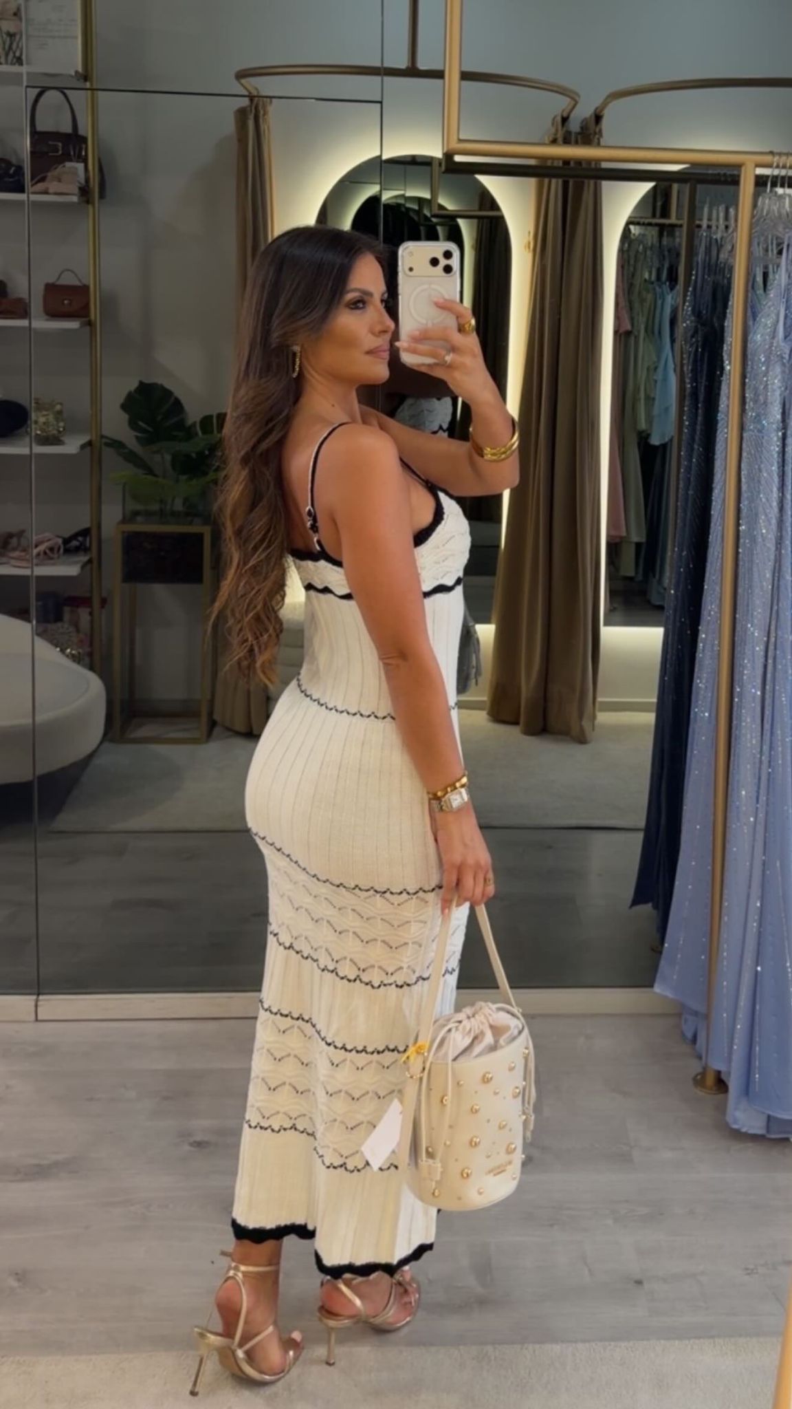 Vestido Monaco Croché