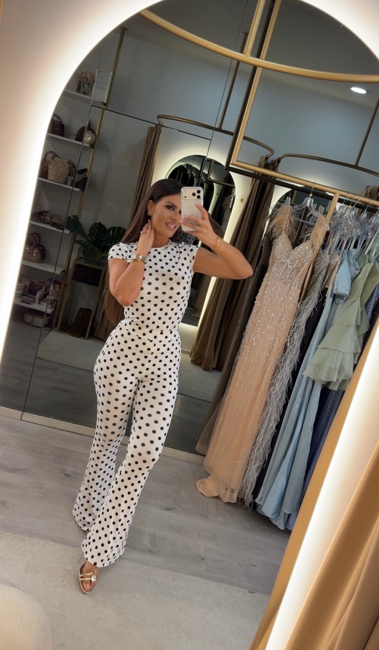 Calça Poá Chic