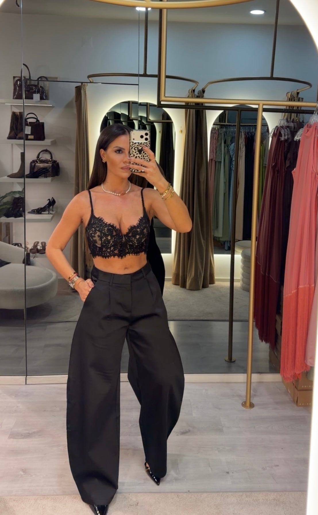 Satin Balloon Trousers