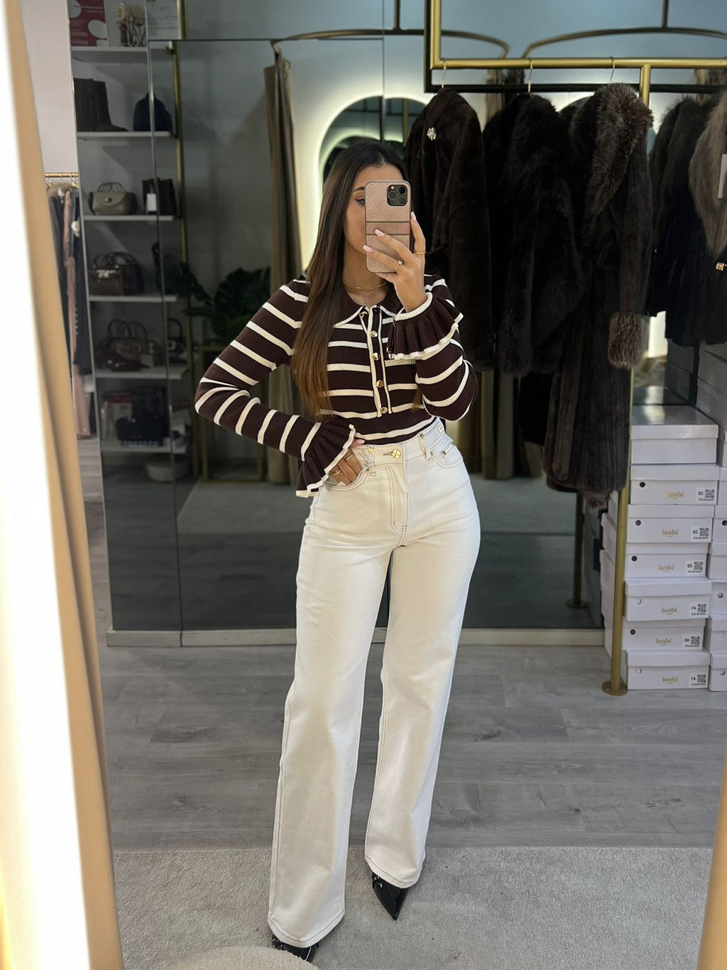 Calças Queen Hearts Brancas