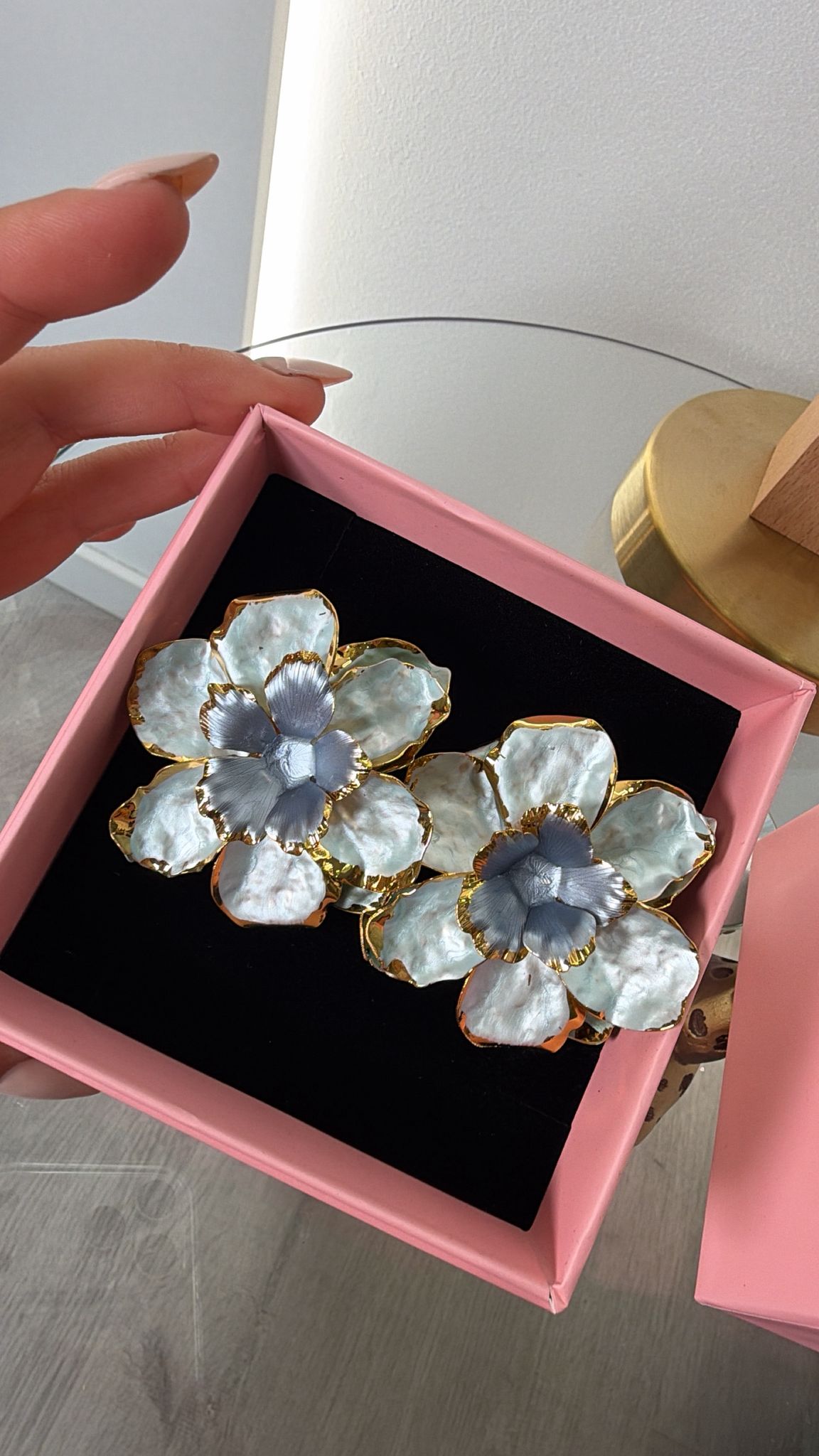 Brincos Floral Luxe