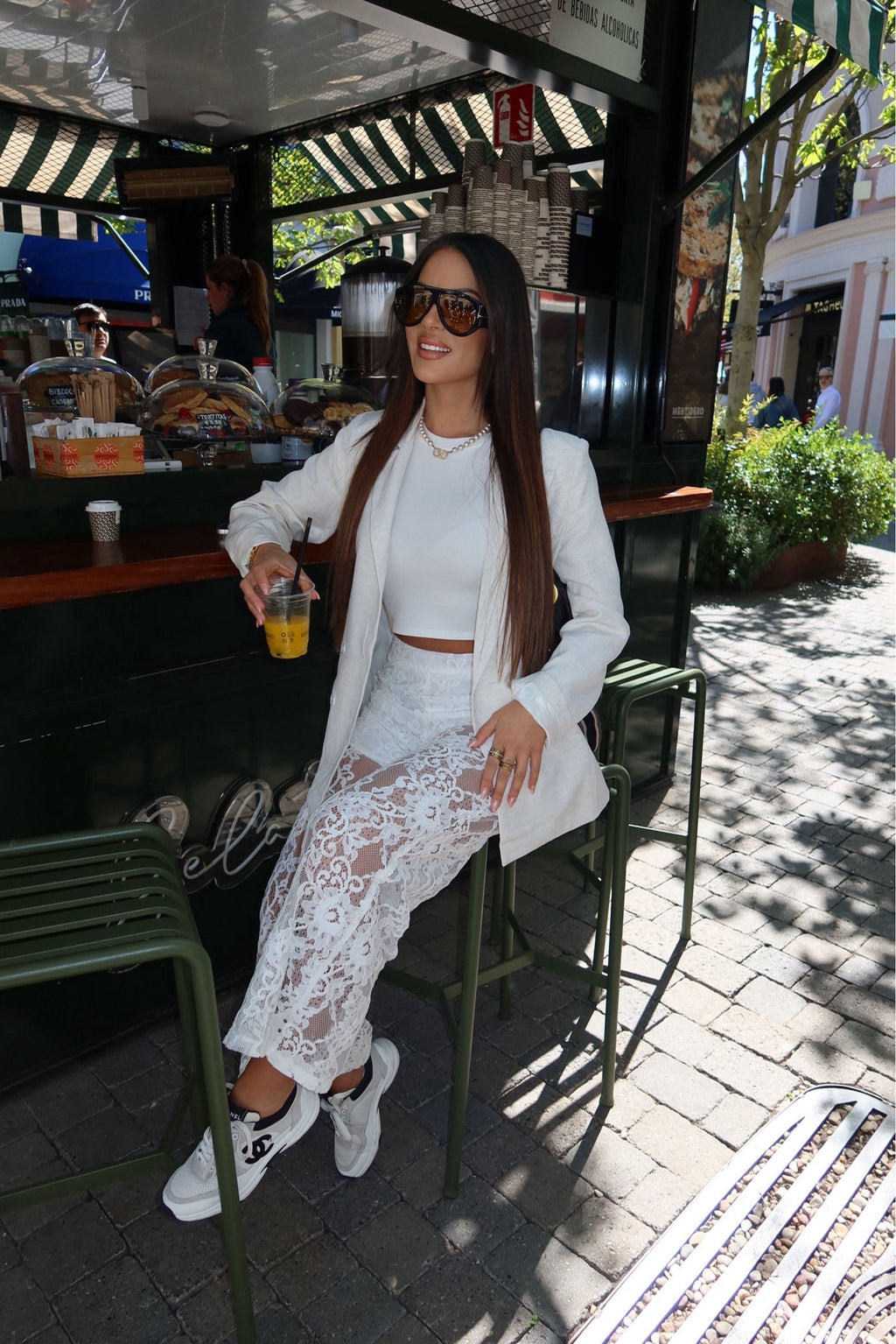 Calça Chic Lace - Drôle de Copine