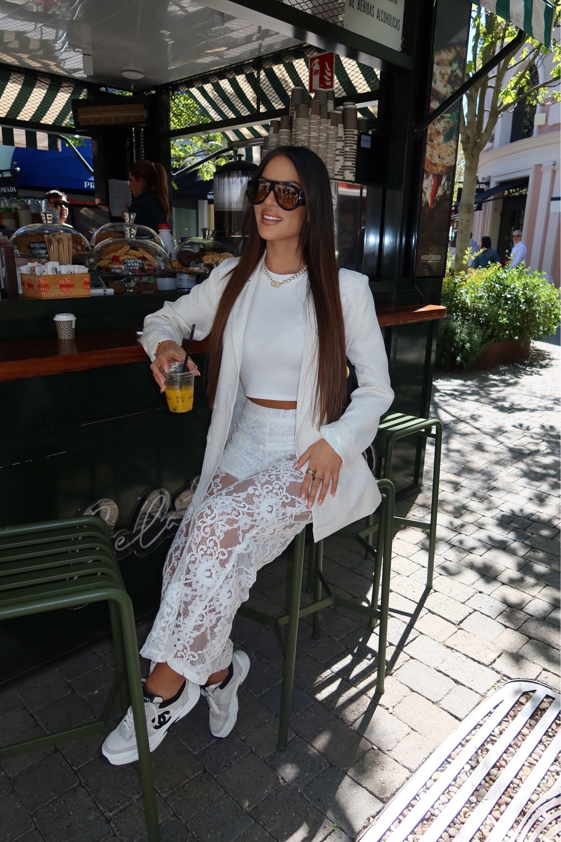 Calça Chic Lace - Drôle de Copine