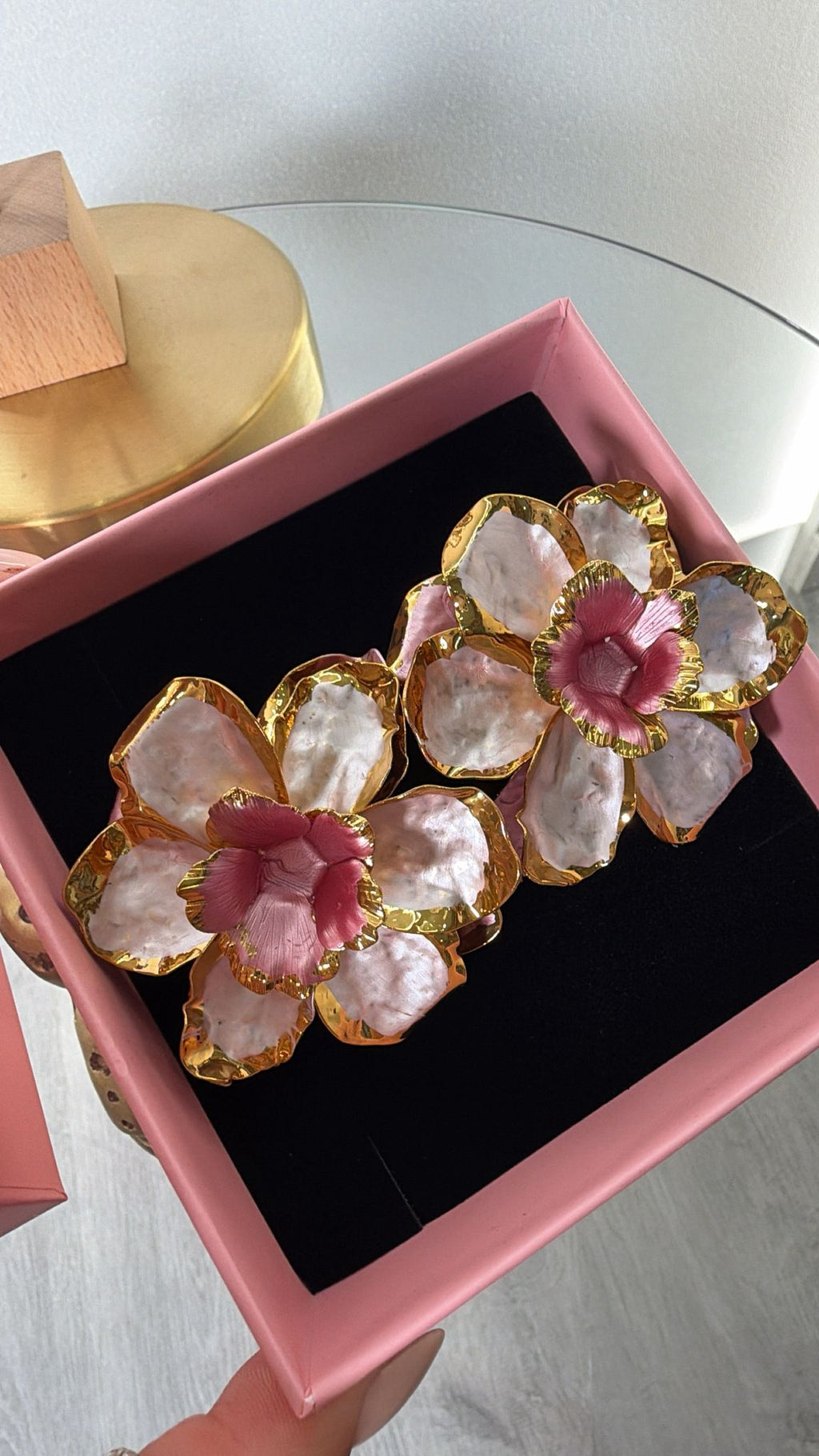 Brincos Floral Luxe