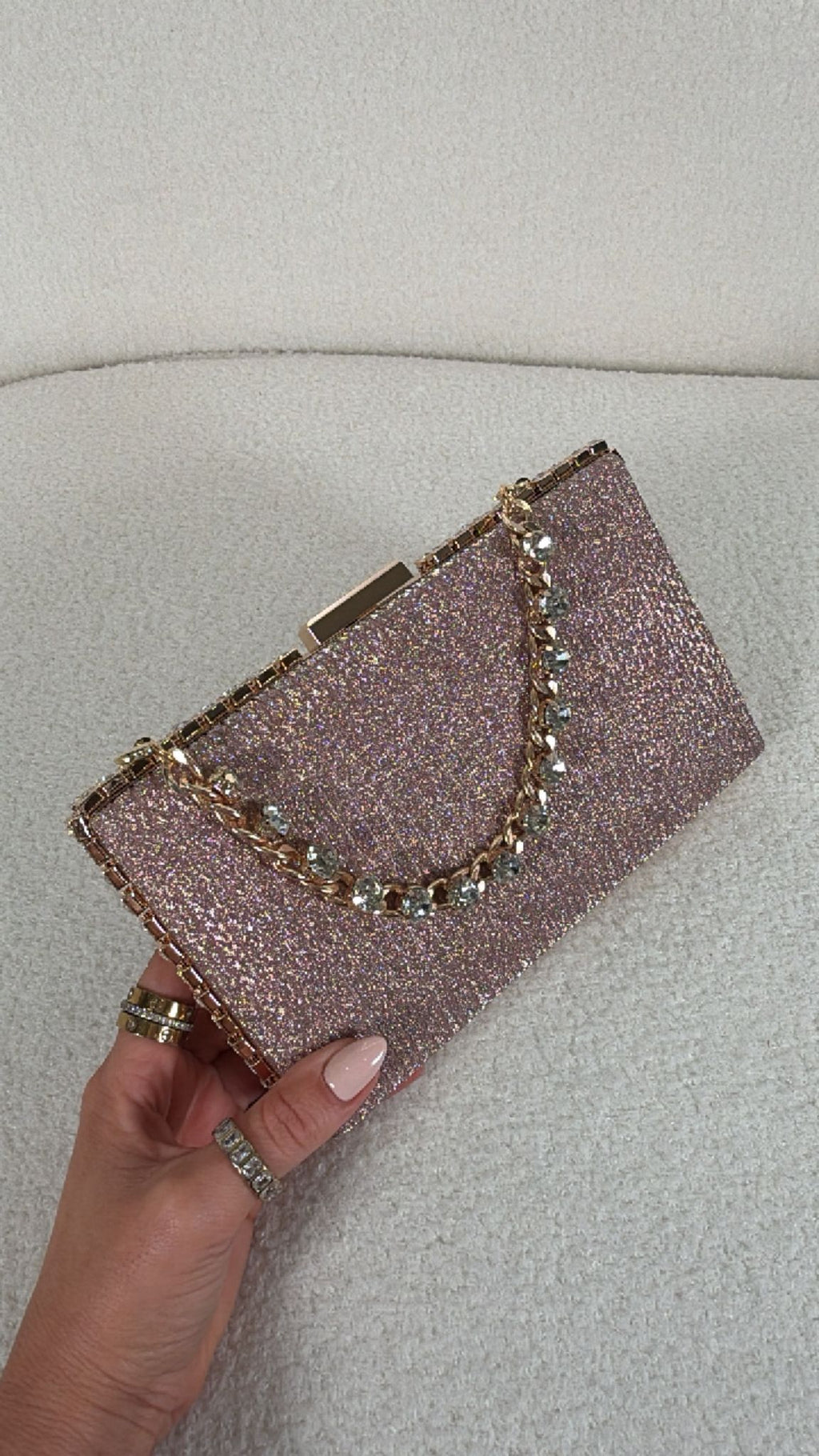 Clutch Rose Glam