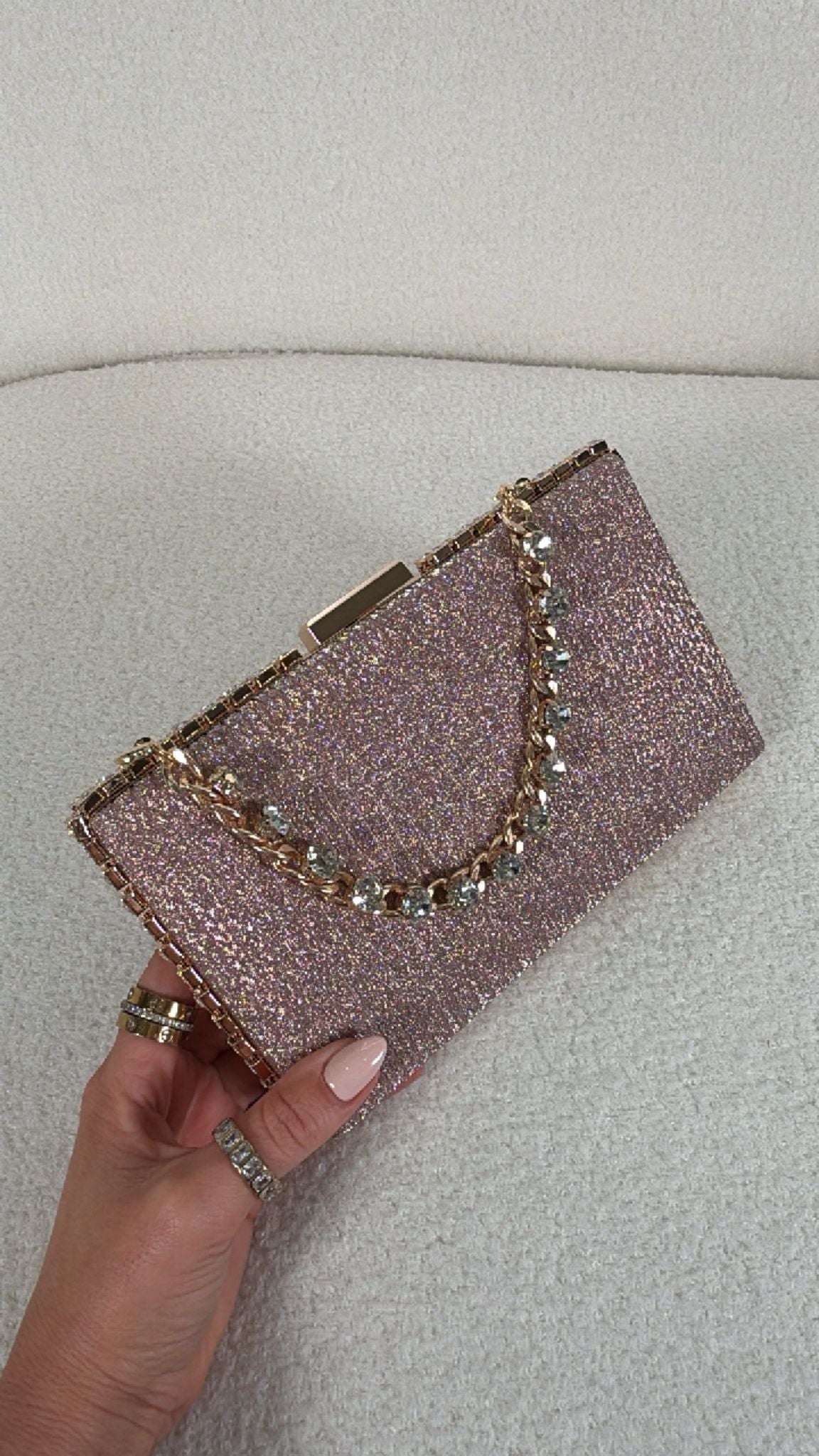 Clutch Rose Glam