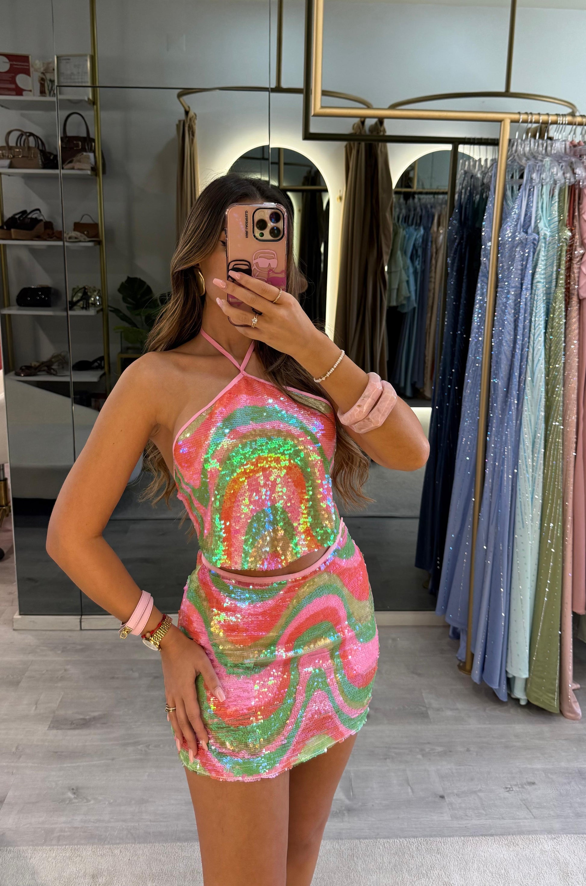 Conjunto Rainbow Glow