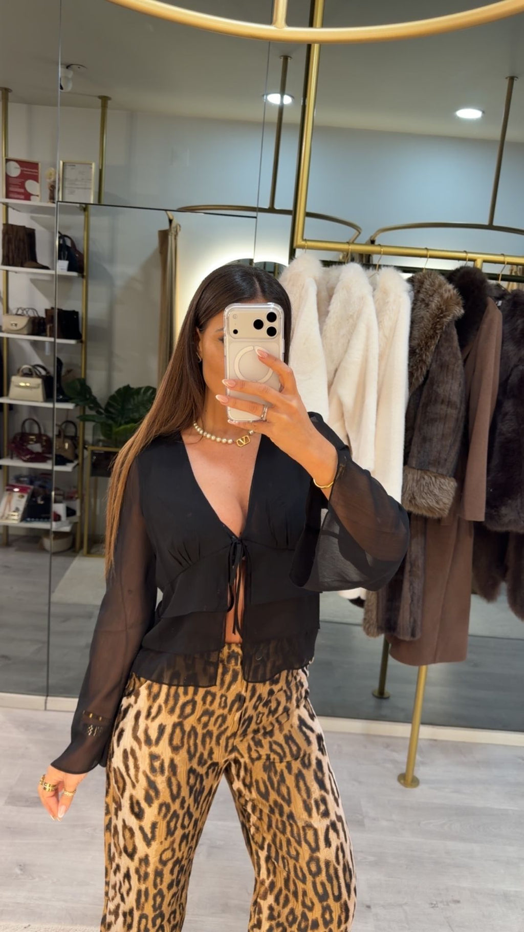 Blusa Romântica Manga Longa