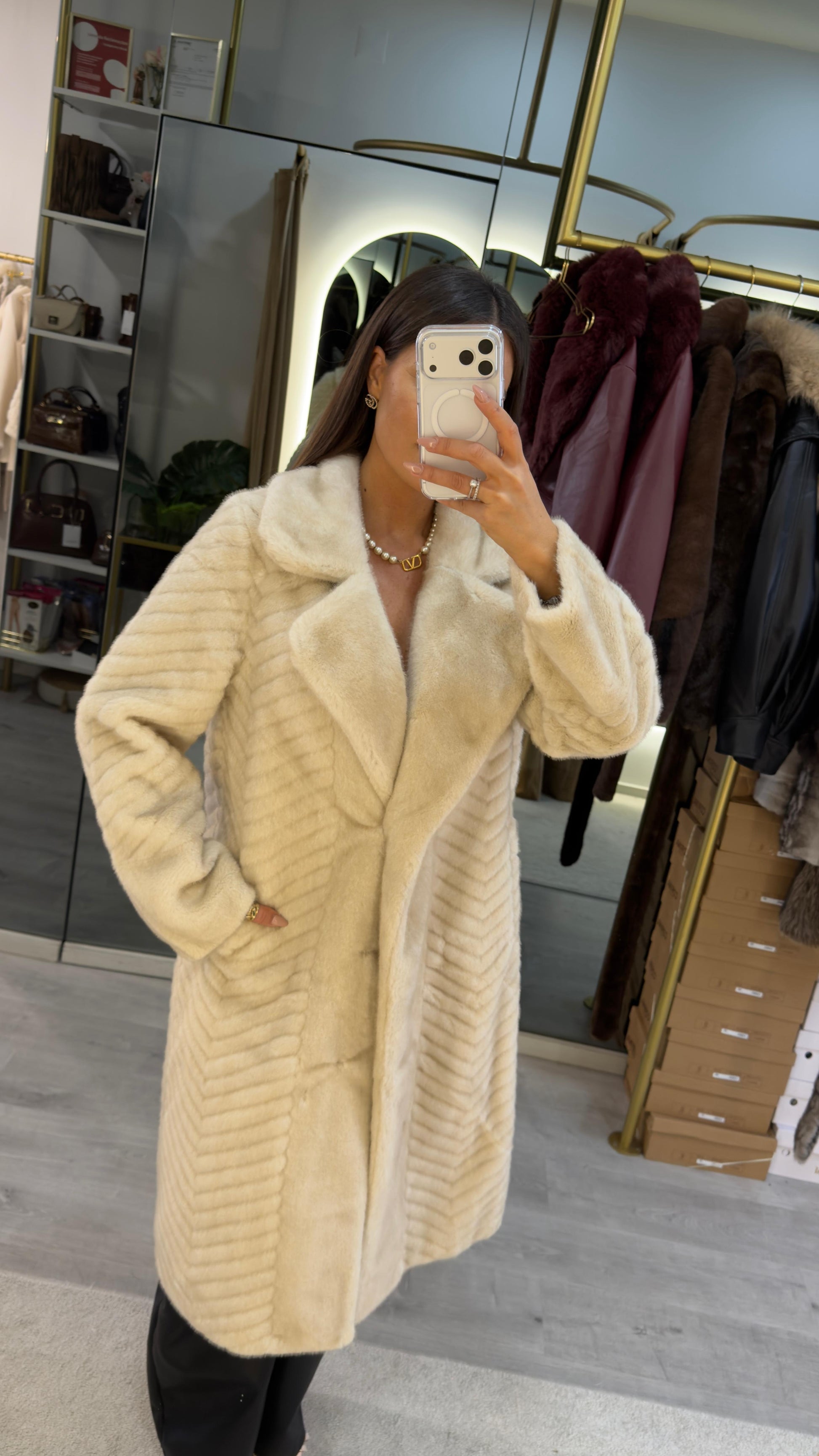 Casaco Attentif Paris Longo