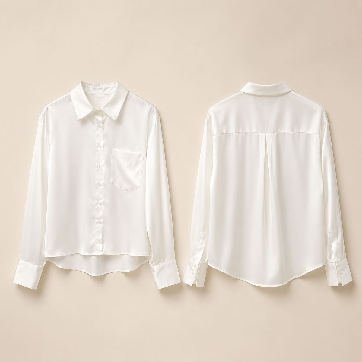 Camisa Acetinada – Élise