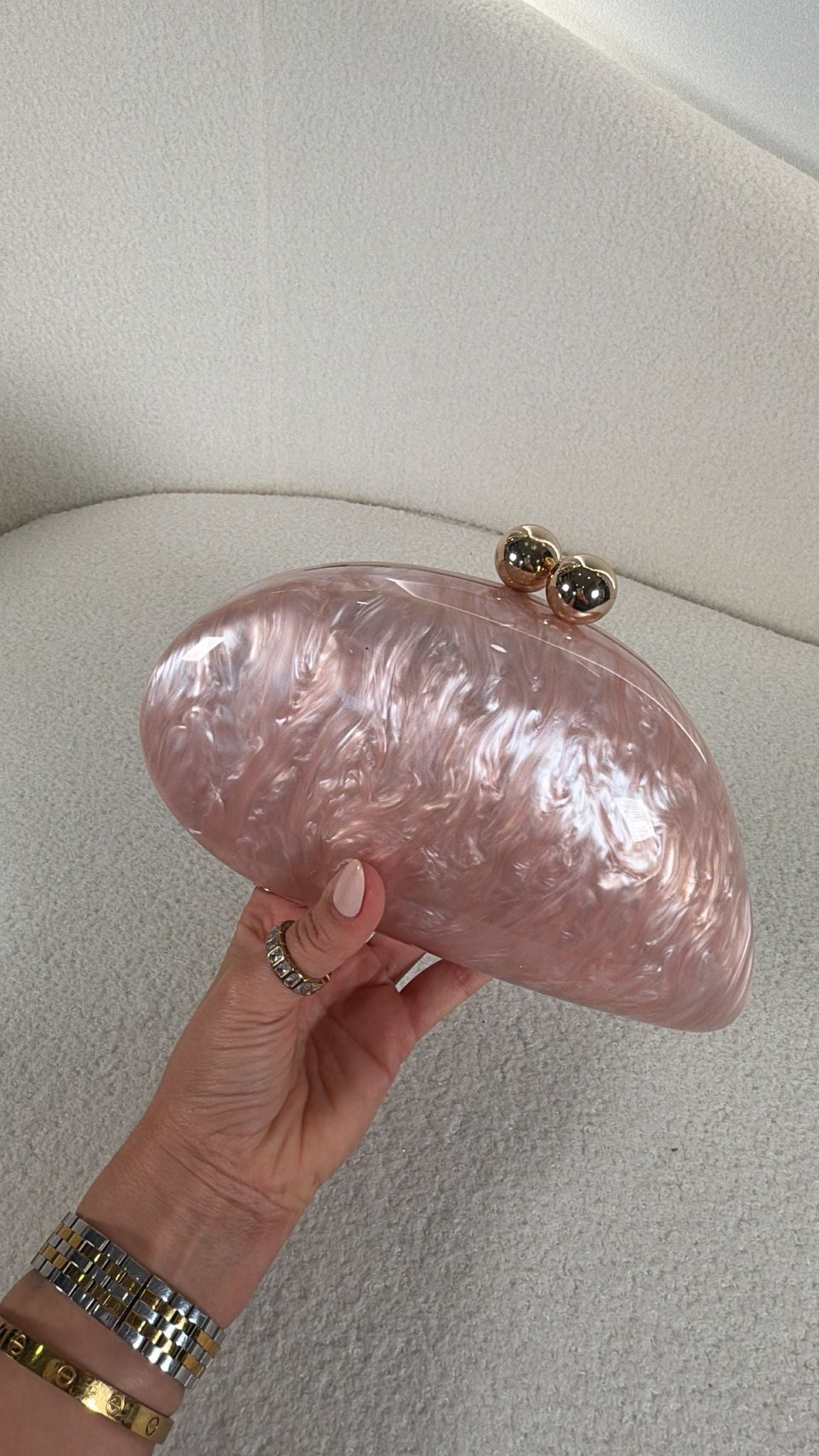 Clutch Marble Glow