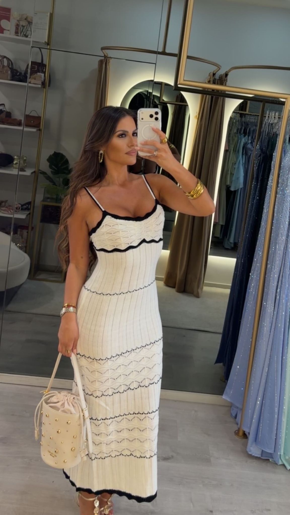 Vestido Monaco Croché