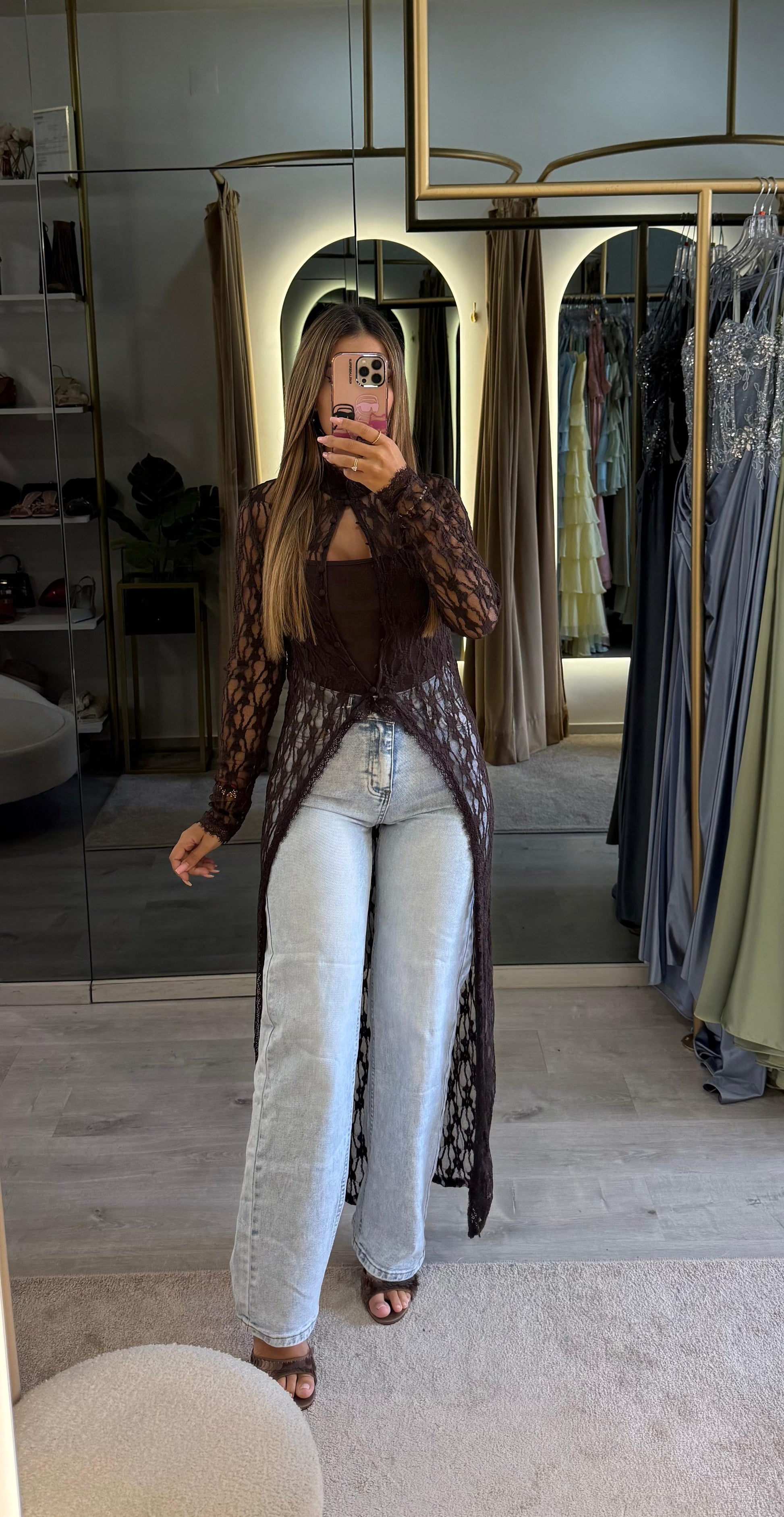 Kimono Rendado