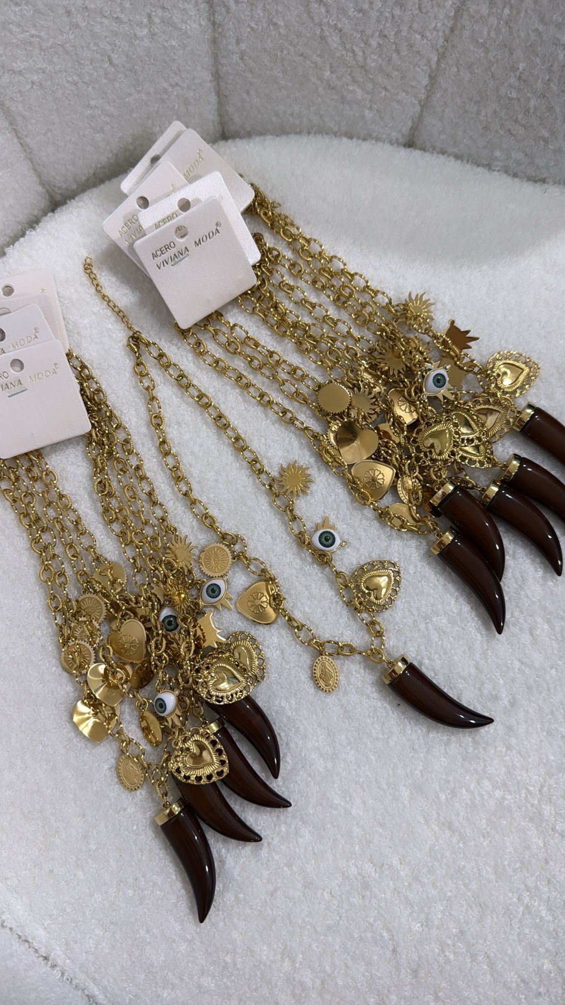 Colar Amulet Gold