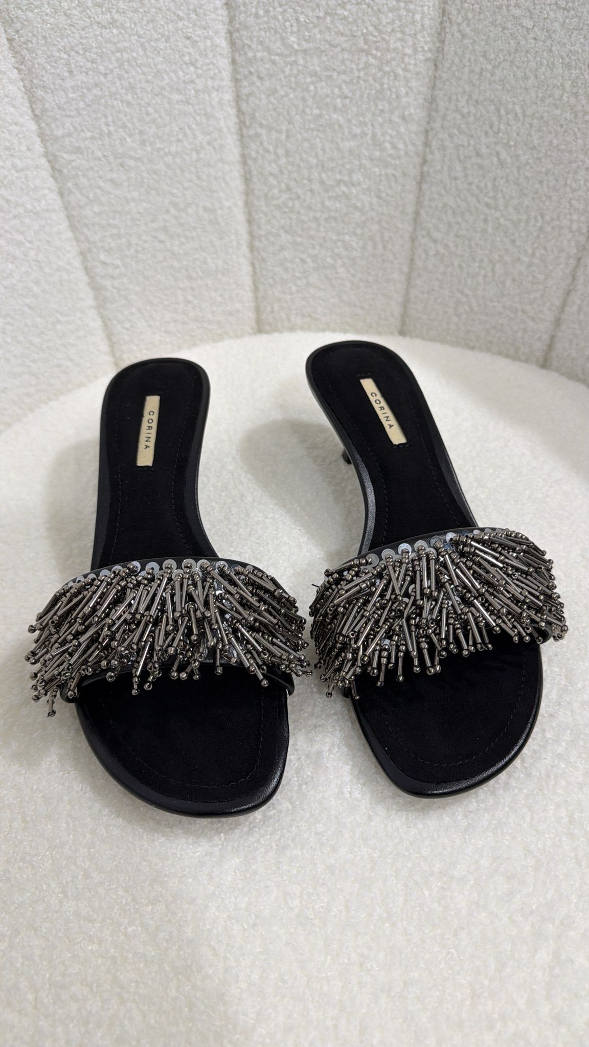 Sandálias Luxe Fringe - Corina