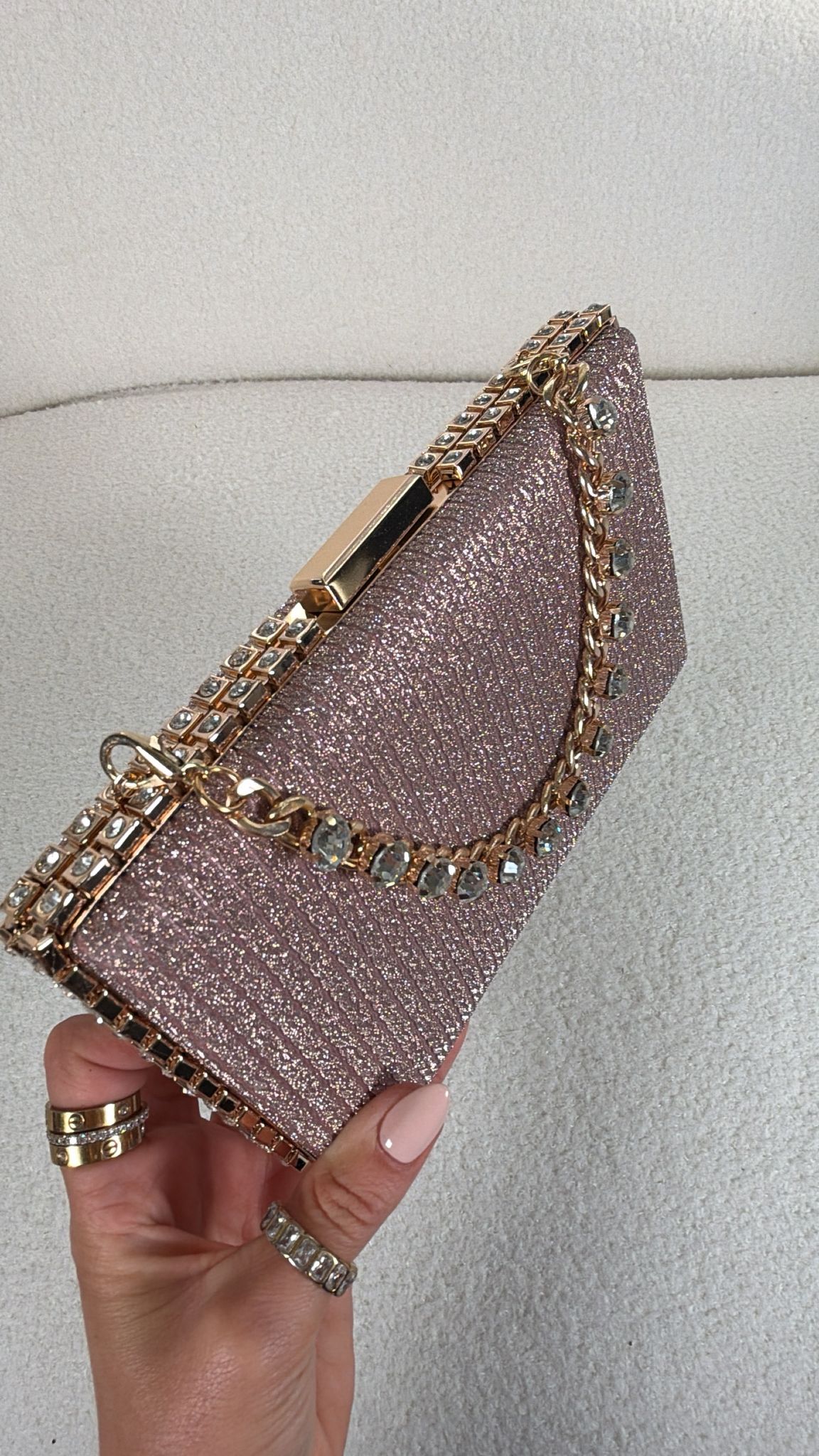 Clutch Rose Glam