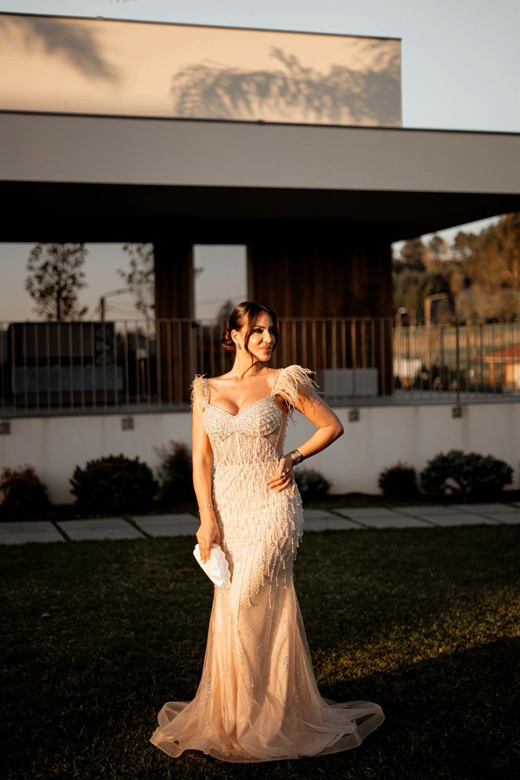 Vestido Luxe Champagne - F&P Paris