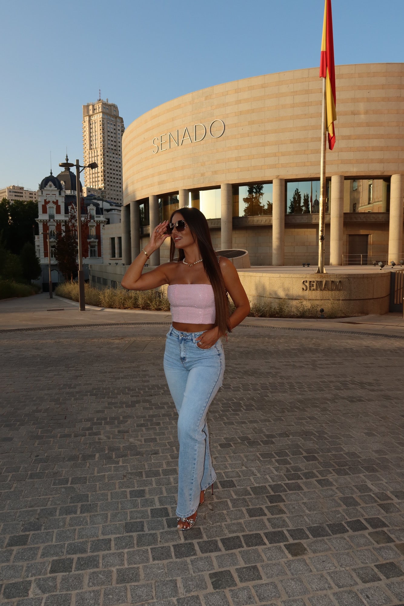 Barbie Denim Top