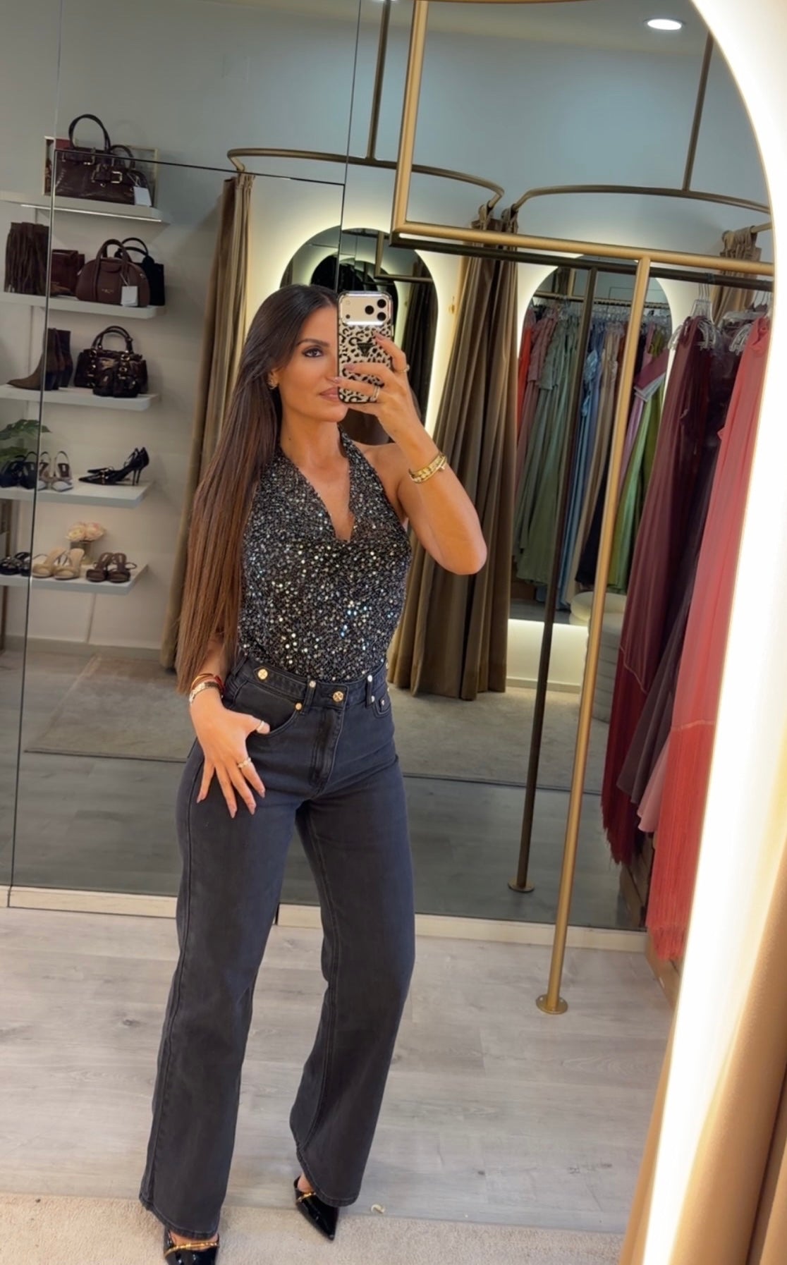Calça Wide Leg