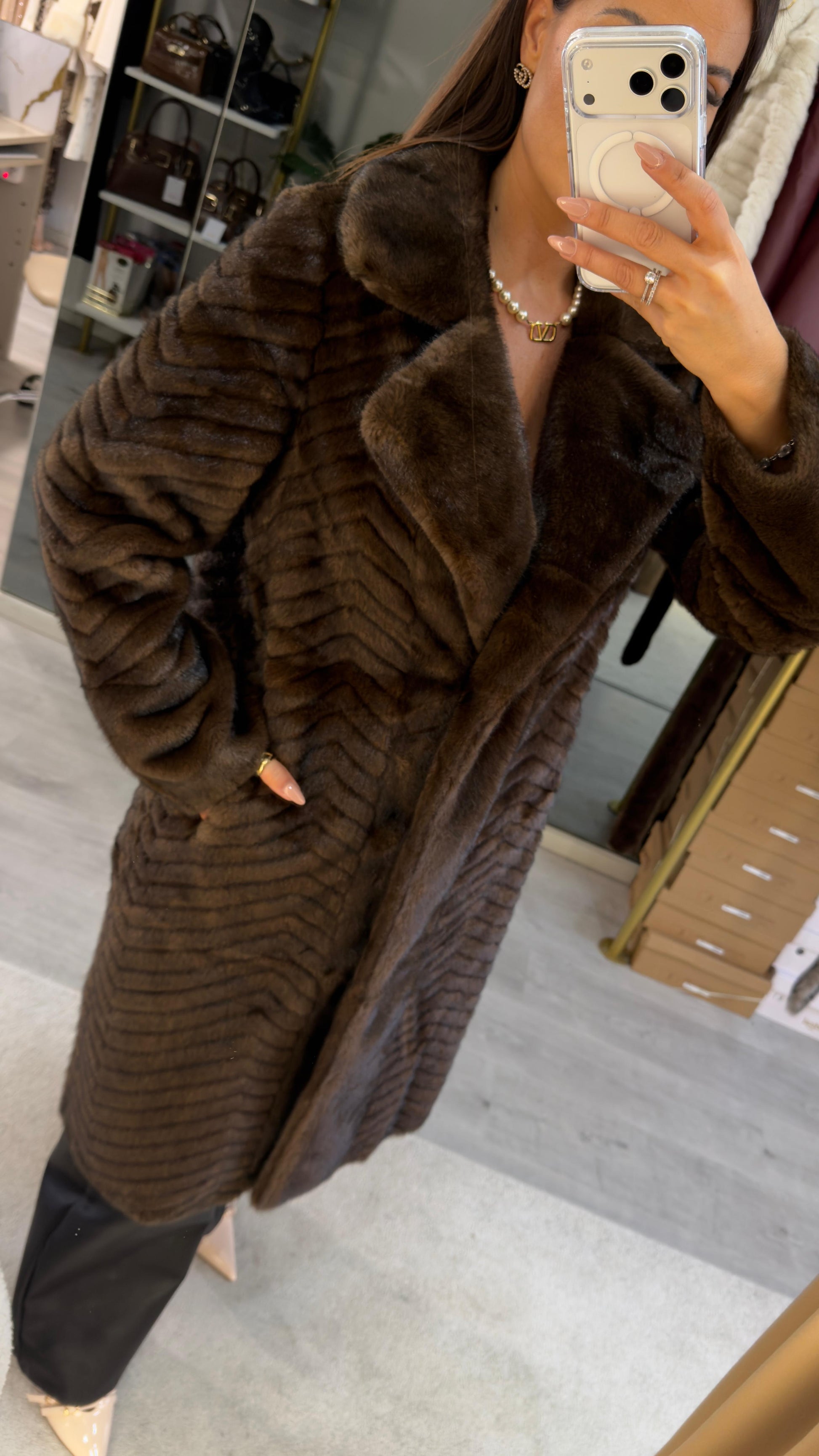 Casaco Attentif Paris Longo