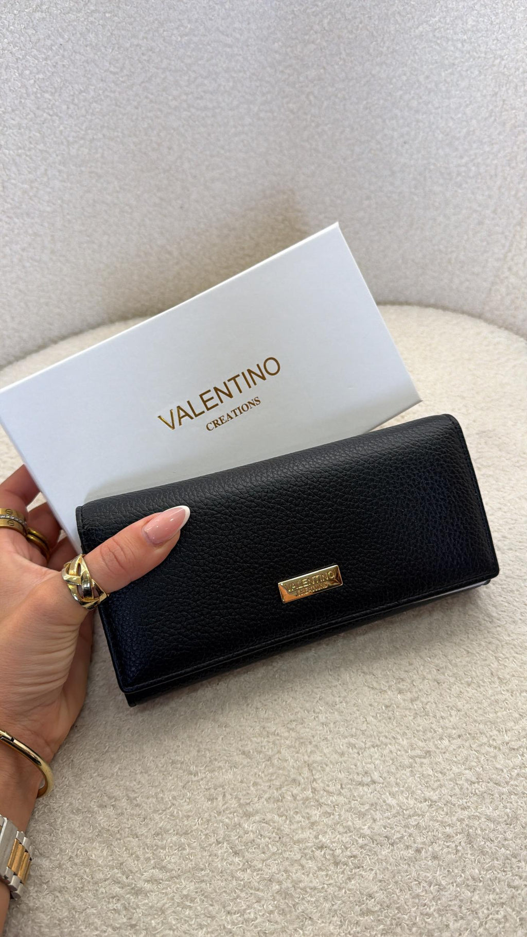 Carteira Valentino Creations - 100% Pele