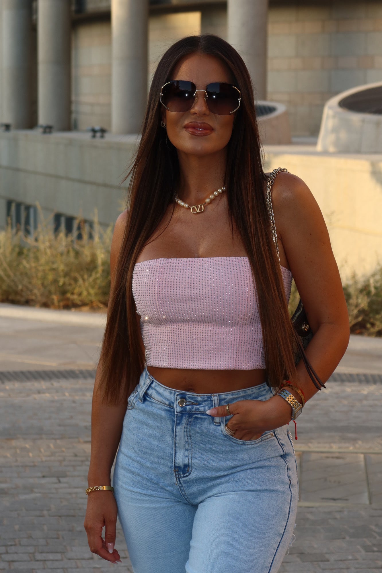 Barbie Denim Top