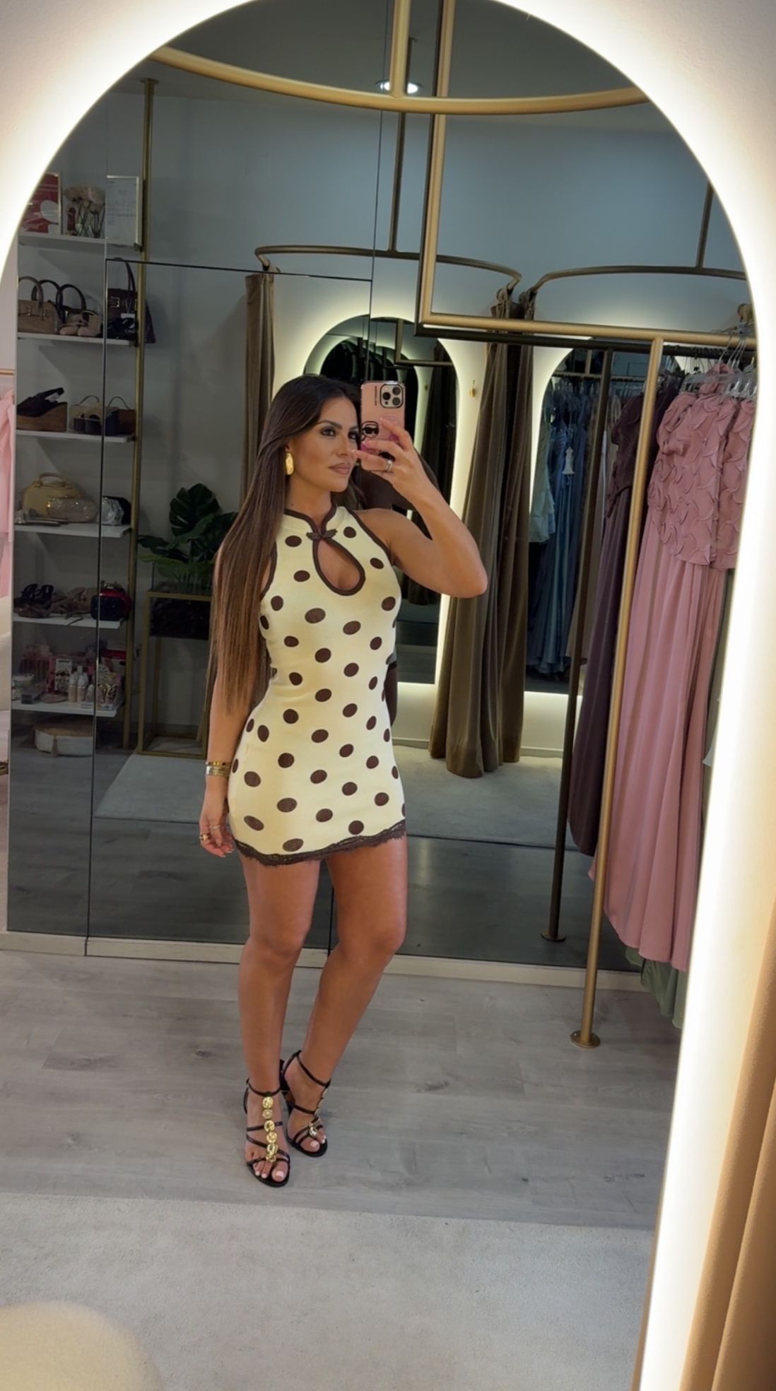 Vestido Chic Dots