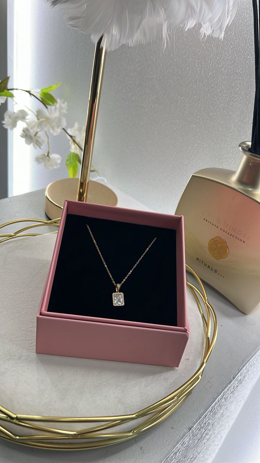 Fio Com Pendente Brilho