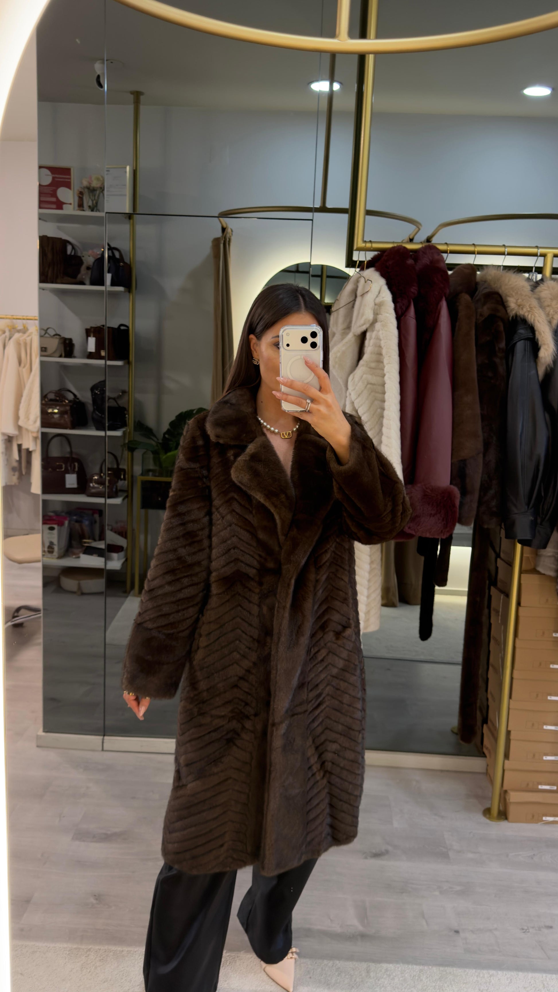 Casaco Attentif Paris Longo