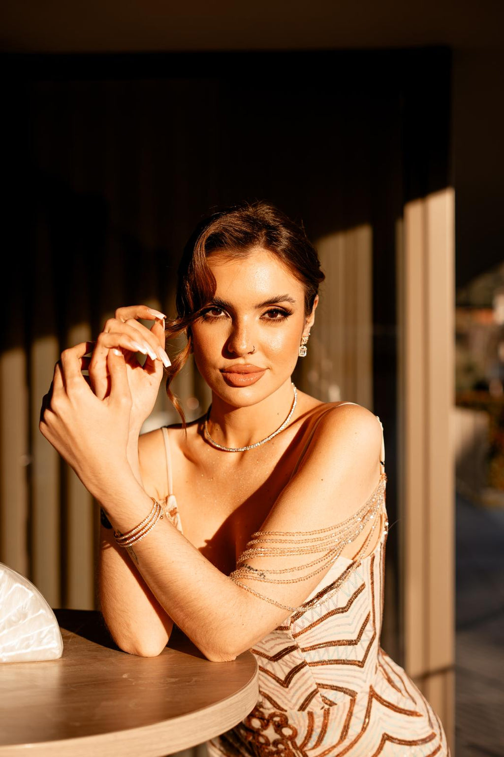 Golden Glow Dress - F&P Paris