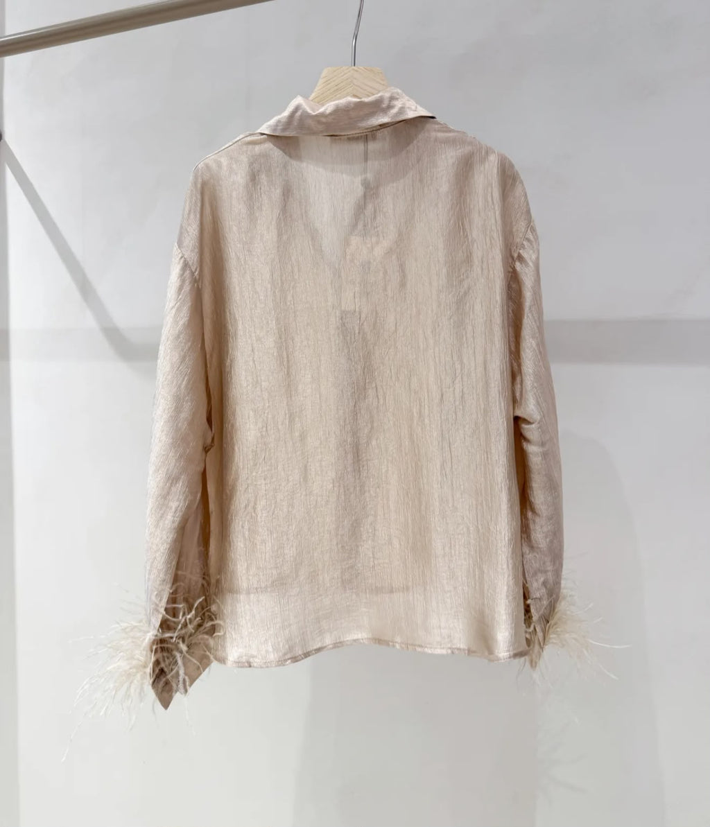 Camisa Feather Elegance