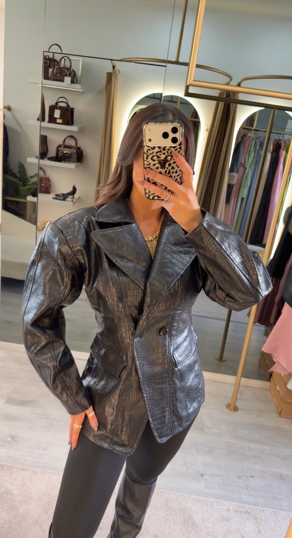 Blazer Croco Majestic