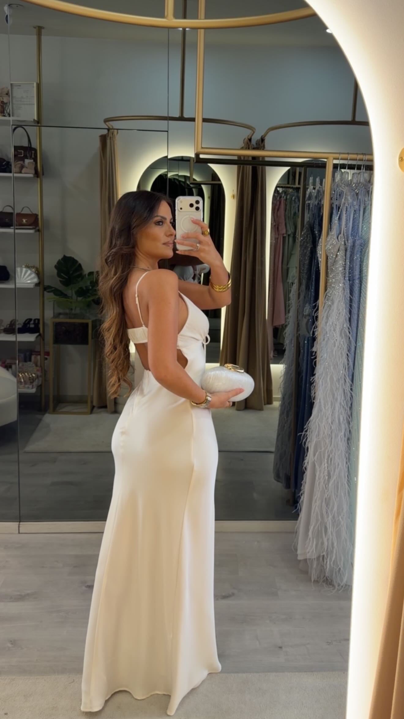 Vestido Bella Satin - Vera & Lucy