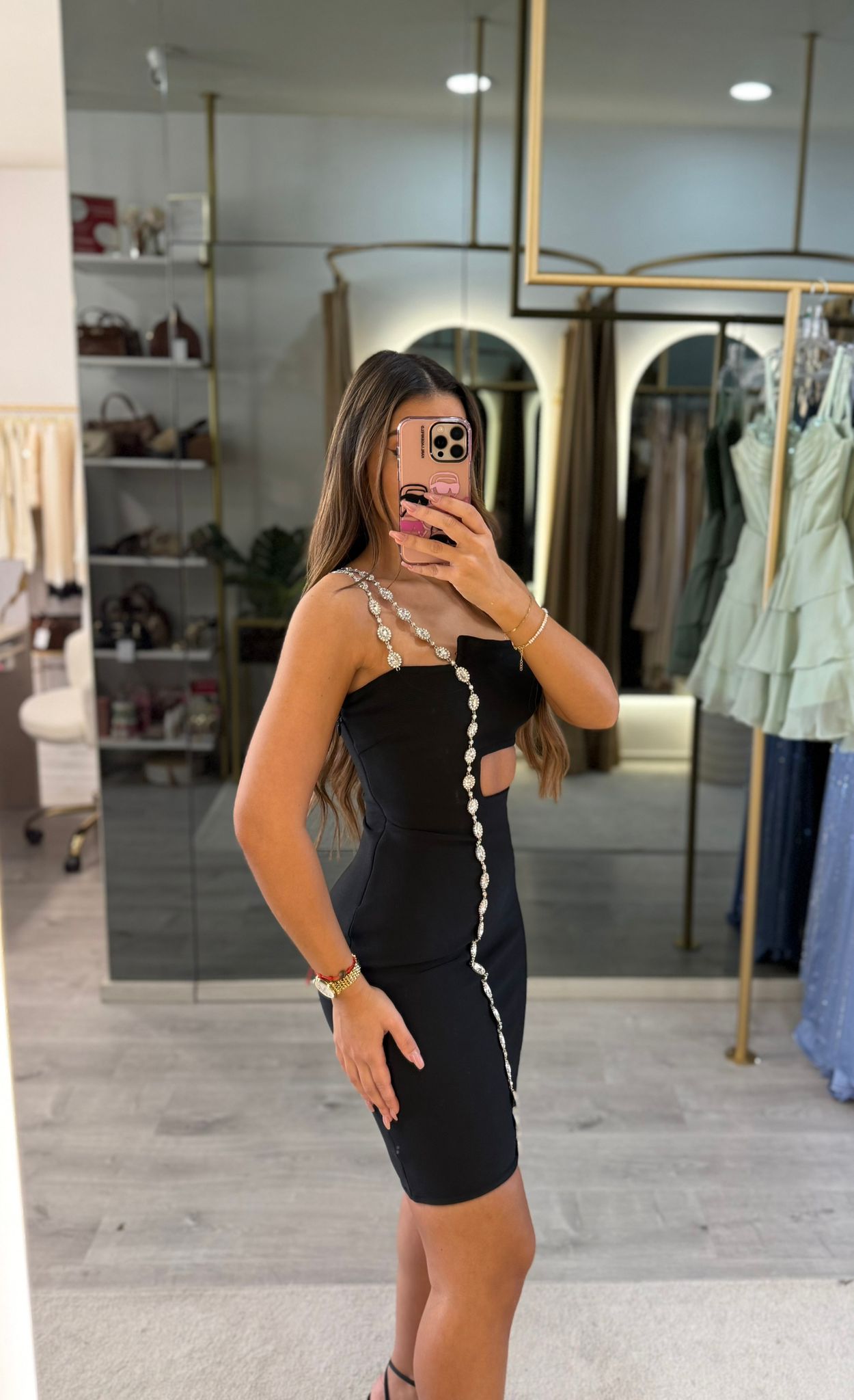 Vestido Diva Strass - F&P Paris