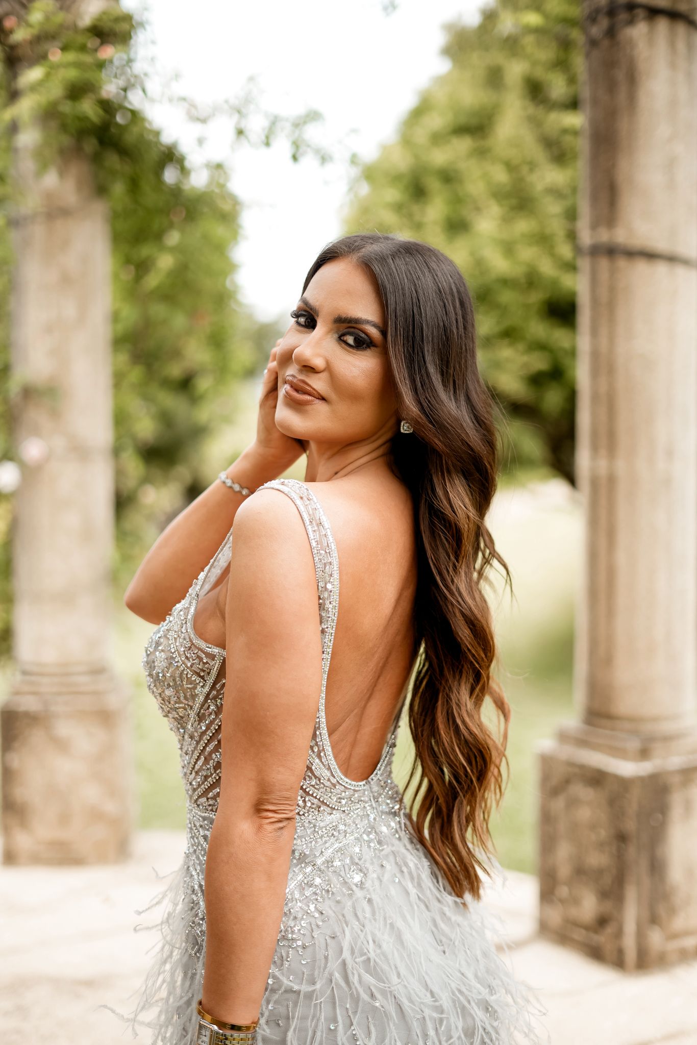 Vestido Silver Goddess - F&P Paris