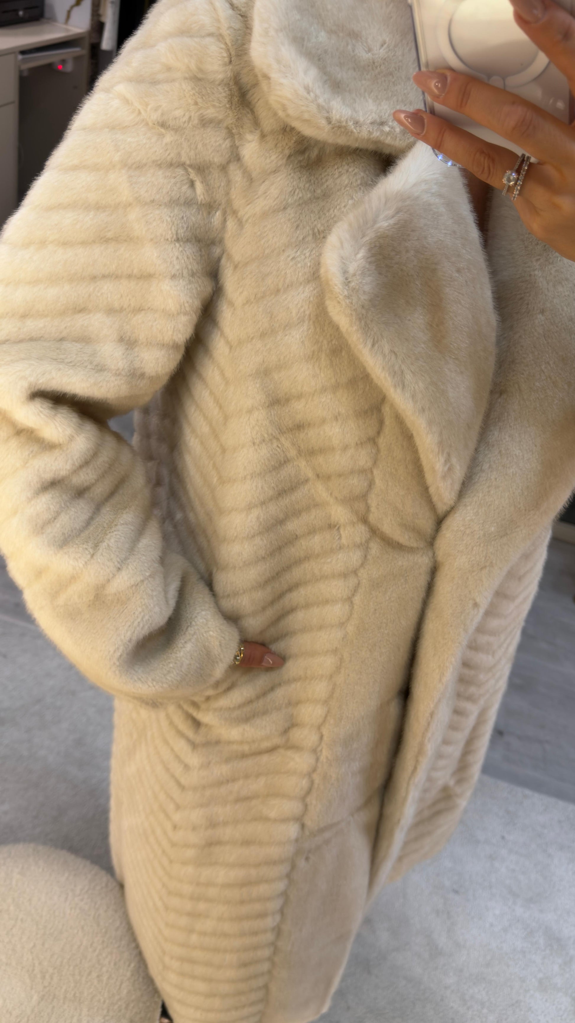 Casaco Attentif Paris Longo