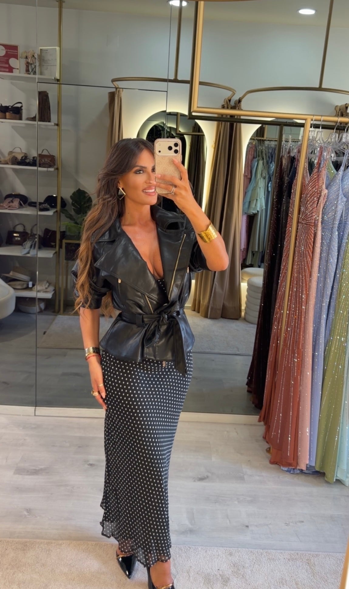 Vestido Poá – Amélie