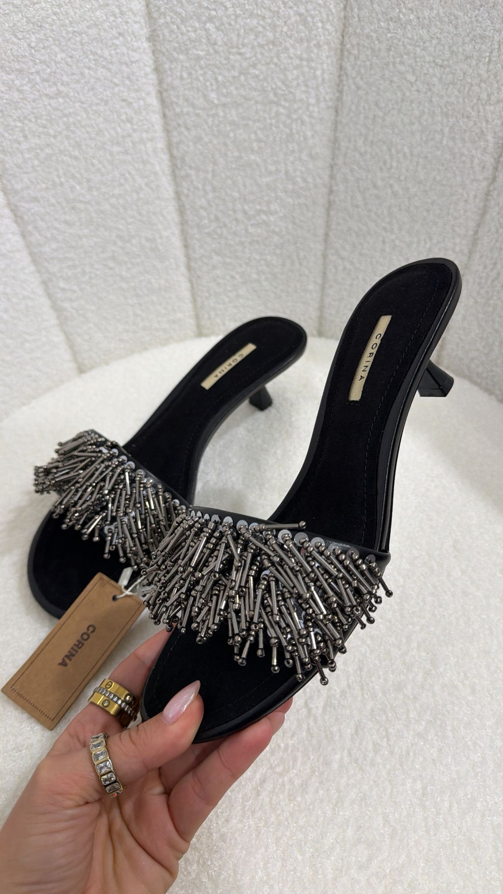 Sandálias Luxe Fringe - Corina