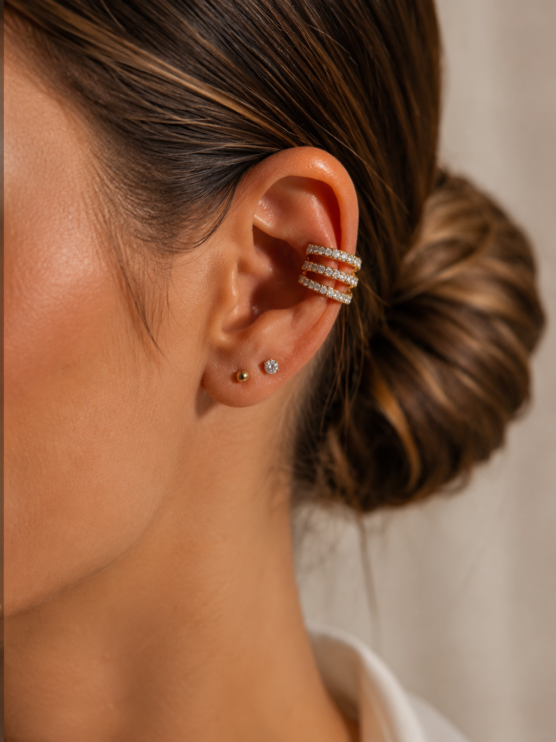 Ear Cuff Triplo