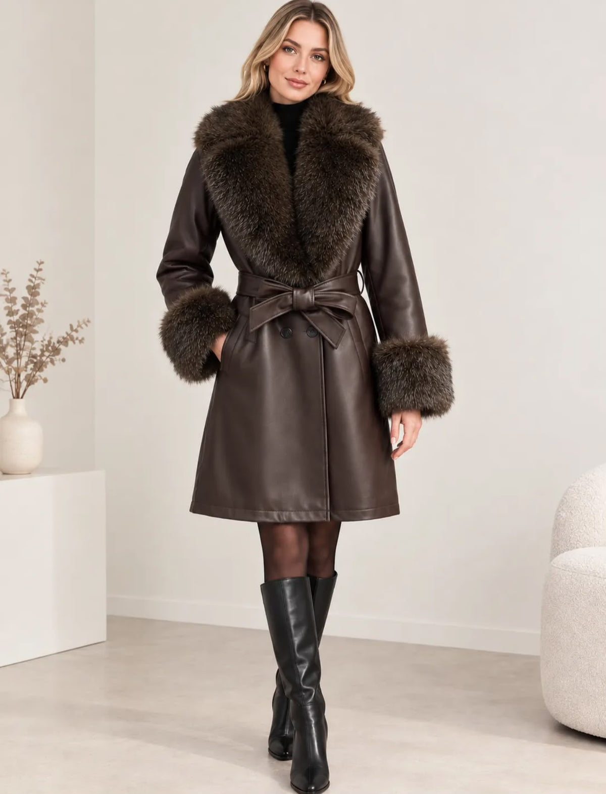 Gabardina Winter Élégance