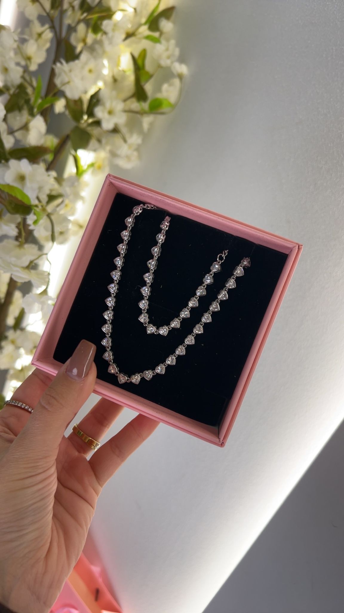 Colar Crystal Essence Heart